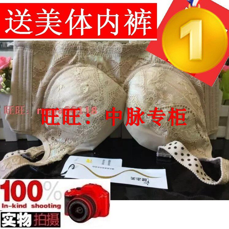 富迪文胸艾秘莉亚美中脉胸仪（深杯型）美体内衣钛圈聚拢调整丰胸