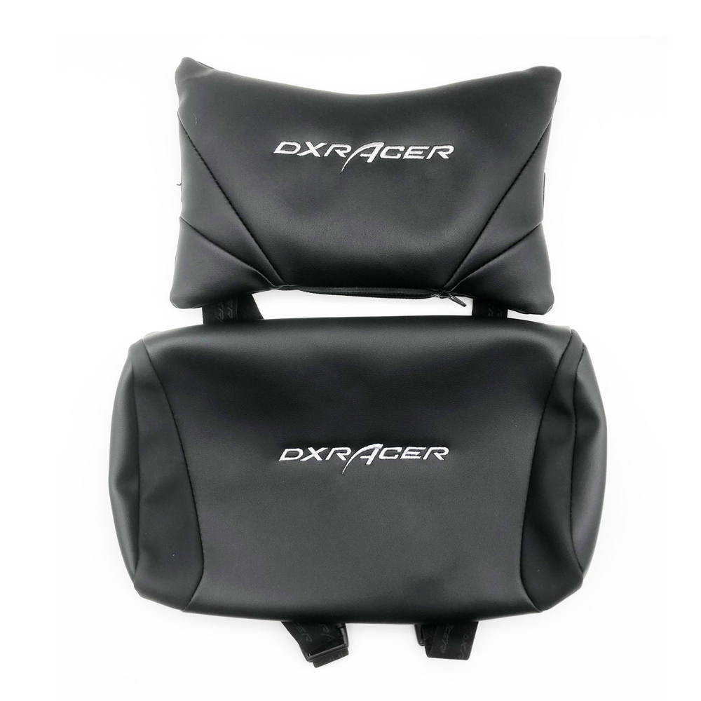DXRACER迪锐克斯原厂正品头枕腰靠换皮枕套黑红白色头枕头套子PU