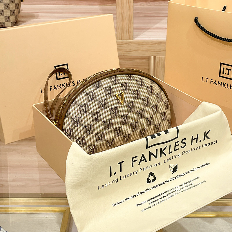 CITEX LV官方旗舰店香港代购真皮手拿包包2025新款时尚春夏小众零