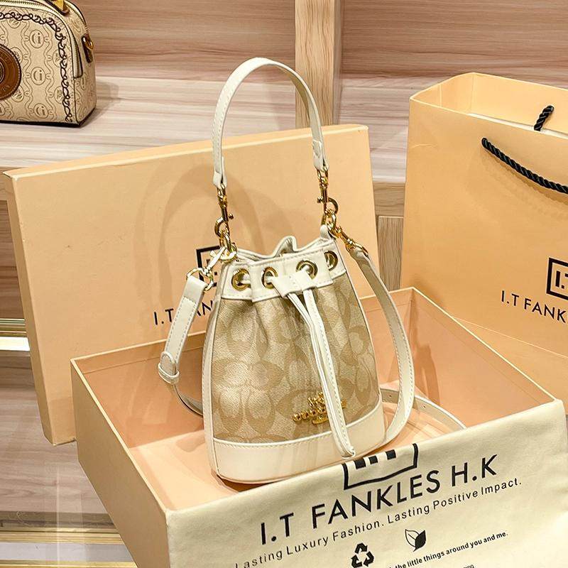 CITEX LV官方旗舰店香港老花格纹真皮女包高级感单肩斜挎小包包2