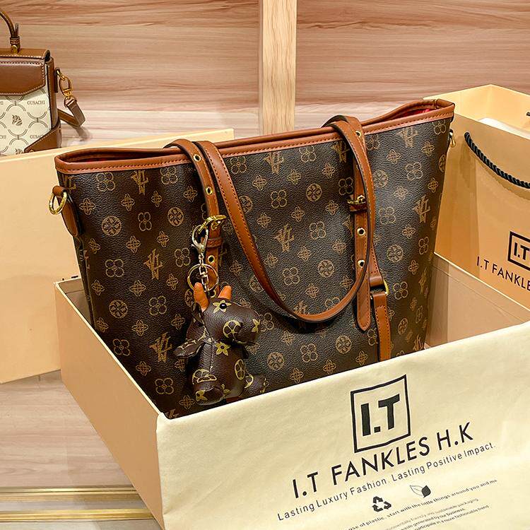 CITEX LV官方旗舰店香港代购今年流行包包复古大容量斜挎大包2025