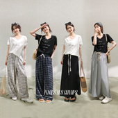 Fleurs 半裙 休闲裤 des champs蕾丝T恤