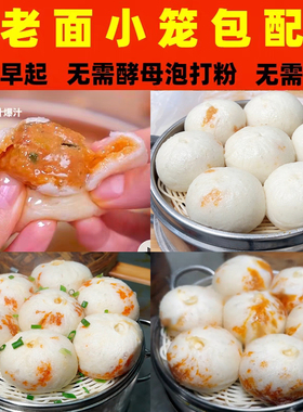 小笼包技术配方杭州速冻老面包子馅料蒸饺发面商用灌汤包小吃教程