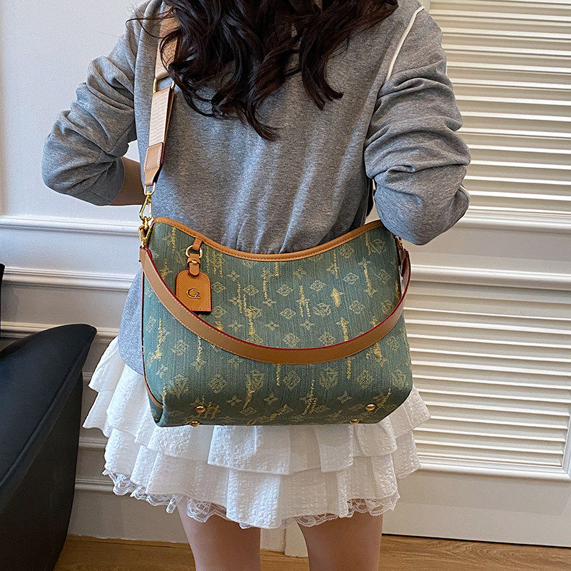 CITEX LV官方旗舰店大容量牛仔布托特包包女2025新款潮女包休闲购,箱包皮具/热销女包/男包,托特包,淘宝优惠券,粉丝福利购,淘宝优惠卷