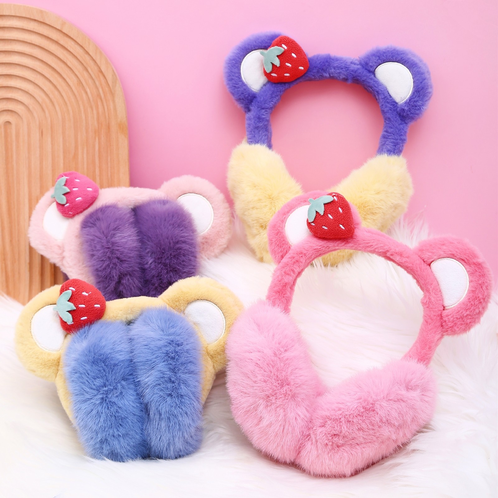 可爱耳罩儿童冬季保暖