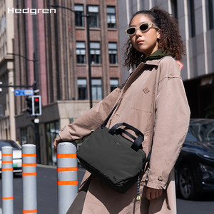 Hedgren/海格林新款单肩包手提斜挎包通勤大容量百搭男女款小方包