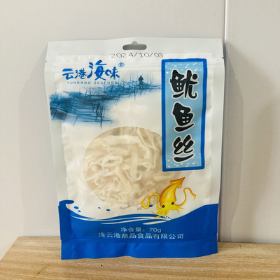 连云港海味鱿鱼丝70g/袋海鲜零食即食海产品干货特产小吃休闲食品
