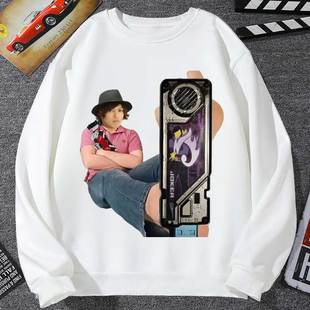 恶搞假面骑士表情包卫衣男外套南光太郎周边black抽象猎奇学生装