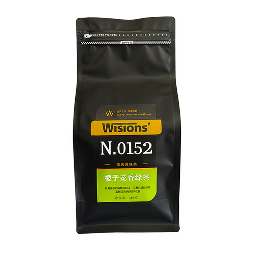 栀子花香绿茶500g袋装