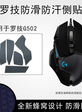 鼠标防滑防汗贴罗技GPWG102G302G304G502G903GPRO狗屁王