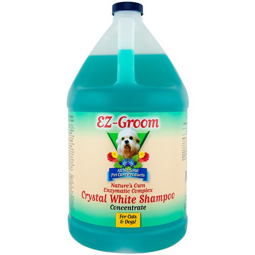 美国EZ水晶白专业宠物洗白香波白色犬猫美白沐浴露通用