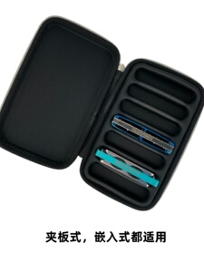 孔声口琴袋3支7支12支口琴化妆品袋10孔蓝调口琴袋覆调口琴袋