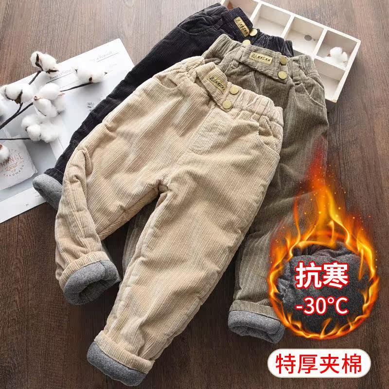 长裤灯芯绒冬款保暖加厚促销