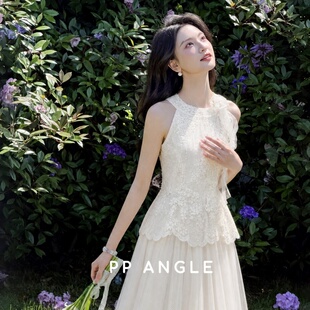 法式订婚礼服裙新娘领证登记小白裙女高级感成人礼连衣裙日常可穿