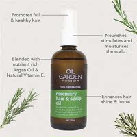 Australian oil garden Rosemary Hair and Scalp Care Essential Oil Pre-wash 100ml in stock thumbnail 3