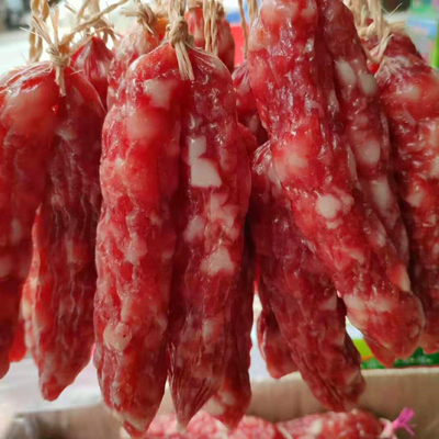 老牌子广式腊肠炒采茶腊肠