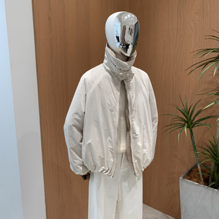 Ceevan冬季 环保皮草两面穿棉服加厚保暖机车派克服女毛绒拼接外套