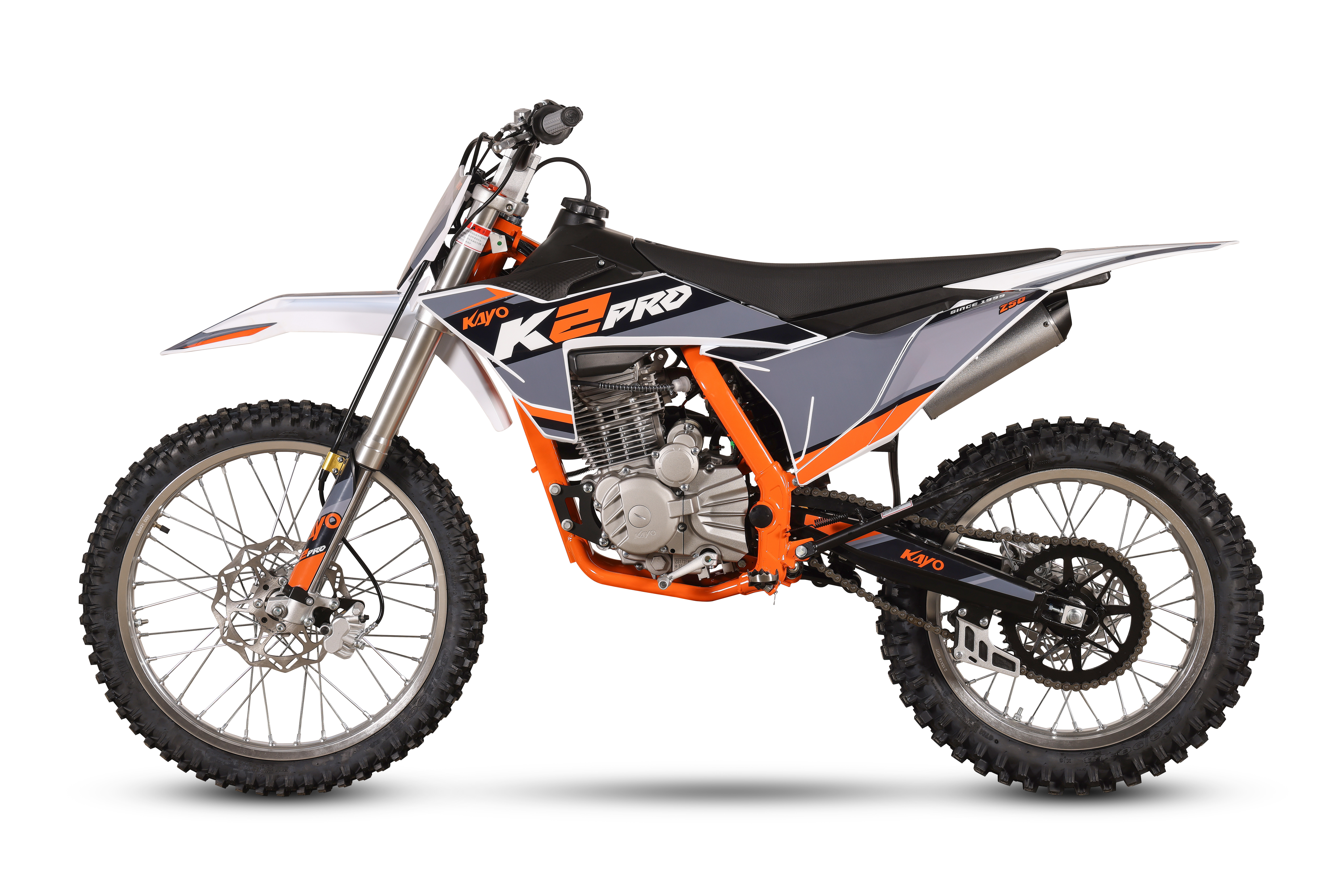 26款kayo华洋赛车K2PRO山地越野林道两轮越野摩托车250CC非上路