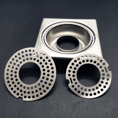 言申洗衣机双用防头发地漏片