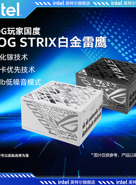ROG玩家国度白金雷鹰850/1000/1200W全模组atx台式机电脑电源二代