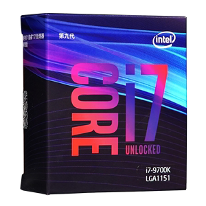 Intel/英特尔酷睿 i7-9700k CPU盒装处理器8核8线程台式机电脑CPU