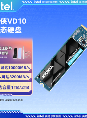 铠侠VD10固态硬盘1tb 2t pcie5.0 nvme m2 ssd笔记本台式电脑m.2