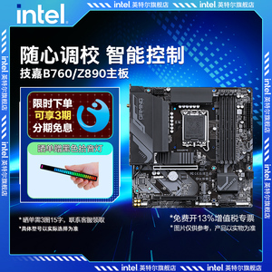 技嘉b760/z890主板B760M GAMING X AX D4魔鹰猎鹰小雕冰雕主板