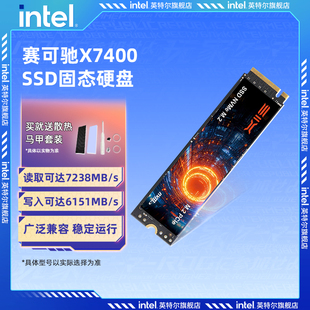 SIX赛可驰X7400SSD1TB固态硬盘适用电脑笔记本台式 机兼容五年质保