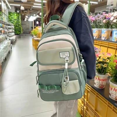结实耐用书包初中女生高中大学
