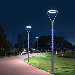 新现代庭院灯 LED高亮景观灯 酒店公园小区别墅广场市政工程亮化