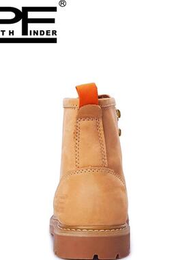 pf马丁靴男士秋冬复古时尚牛皮大头潮流短筒工装靴高帮女靴13605