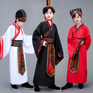 儿童三国演义演出服草船借箭诸葛亮曹操鲁肃西门豹治邺课本剧服装