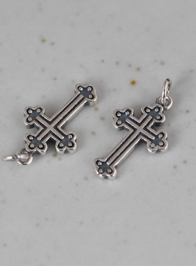 小挂件配饰手链流苏十字架吊坠