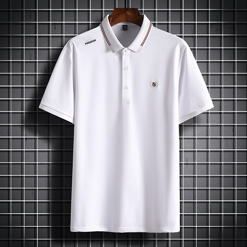 夏季主推 纯短袖POLO衫男 百搭潮牌绣花POLO  PL20813-P35图片