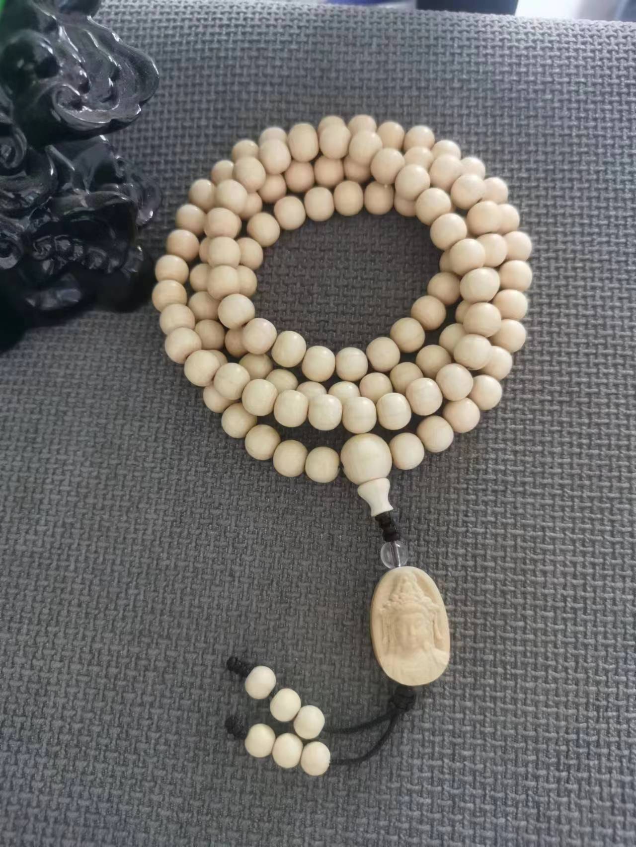 正宗五台县六道木佛珠108颗手工