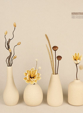 摆件家居饰品房间电视柜子干花书架展示架客厅橱柜小装饰品新中式