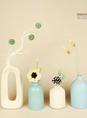 开放格摆件工艺品干花客厅小众