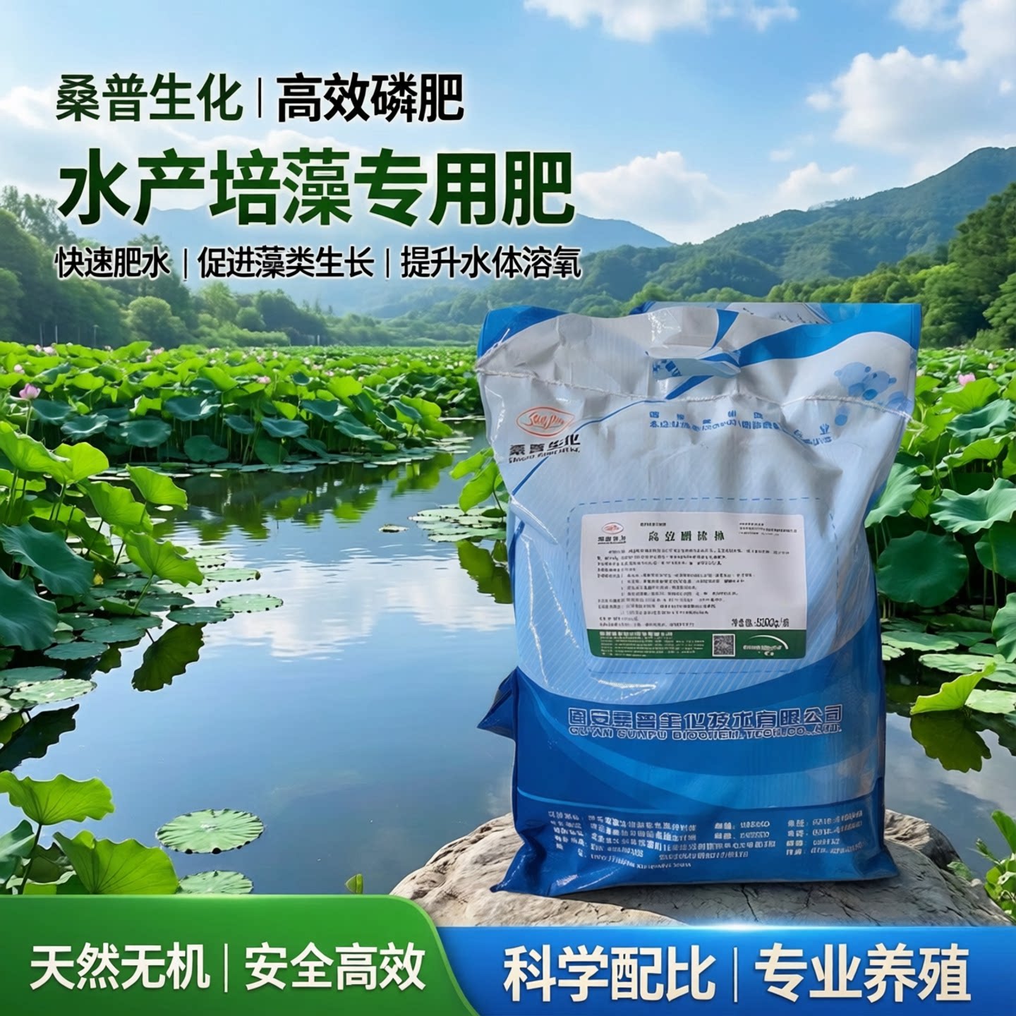 桑普磷肥肥水无机磷速补防蓝藻图片