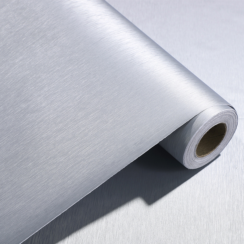 银色冰箱贴纸科尔曼冰柜贴膜翻新