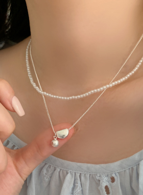 小巧精致豆豆吊坠锁骨链女百搭