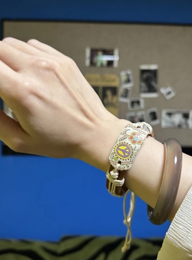 民族风手链美拉德古着情侣手串