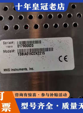 议价MKS真空蝶阀 T3BIA01K22K2215，型号T3BI议价
