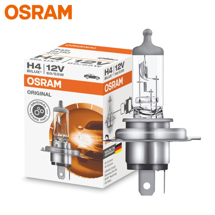 欧司朗远光近光H1H3H4H7H8H9H11HB3HB4雾原车汽车卤素灯泡12V24V