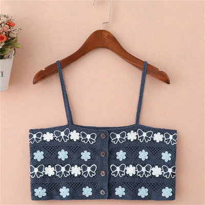 外搭短款无袖叠穿吊带背心女