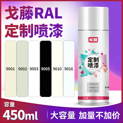白色喷漆ral9003信号交通手摇