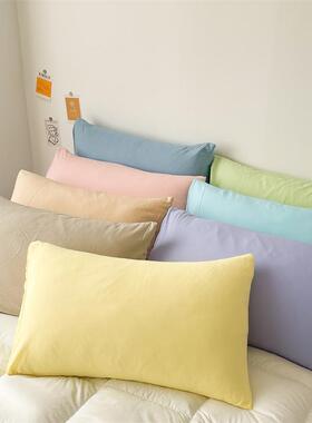 网红款枕套一对拍2单个枕头套装48cmx74cm家用单人枕芯男整头整套