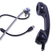 USB handset industrial telephone explosion proof handset handle anti noise coin operated telephone handle self-service device handset