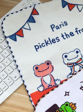 日单 Pickles the frog 微笑蛙 女王&国王30周年限定方巾