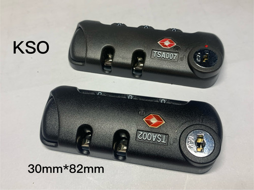 KSO密码锁NO.3313879密码锁行李箱锁TSA002海关锁新秀丽密码锁