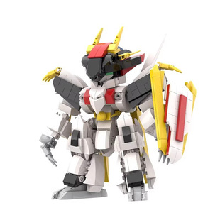 MOC积木 神龙斗士龙王丸 龙神丸龙王号 跨境拼搭玩具积木